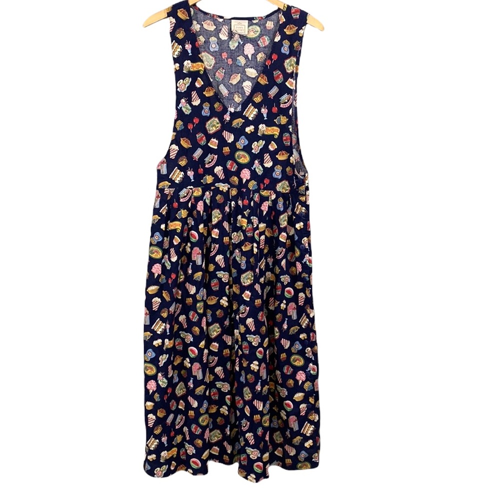 Pam’s Closet Vintage Dessert Jumper Dress. Size M